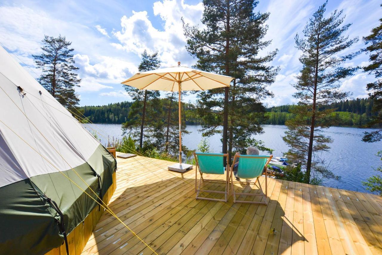 Arjaeng Camping & Stugor Sommarvik Dış mekan fotoğraf