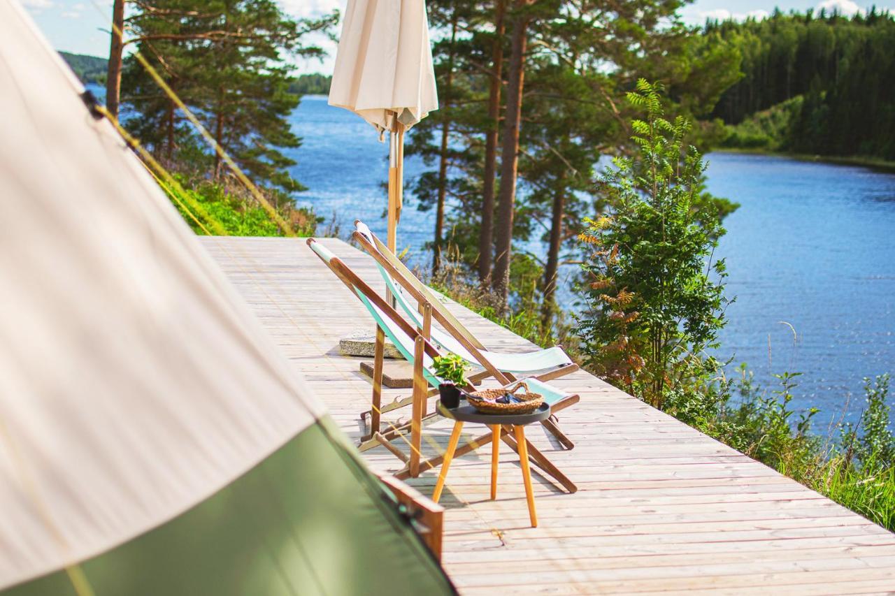 Arjaeng Camping & Stugor Sommarvik Dış mekan fotoğraf
